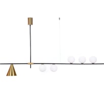 Подвесной светильник Lumina Deco Renzo LDP 6043-6 BK+MD