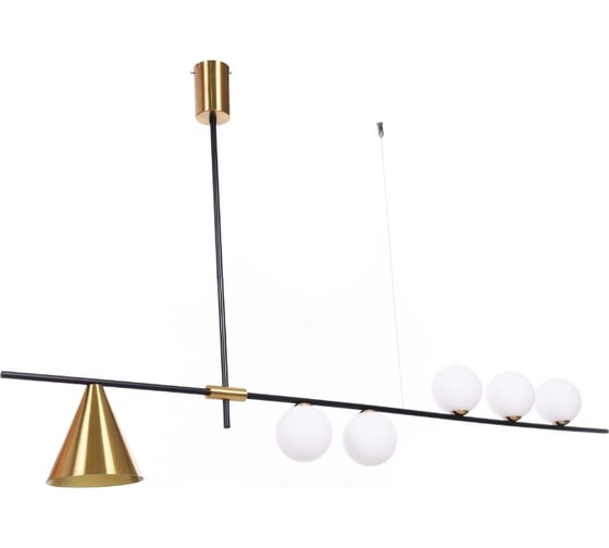 Подвесной светильник Lumina Deco Renzo LDP 6043-6 BK+MD