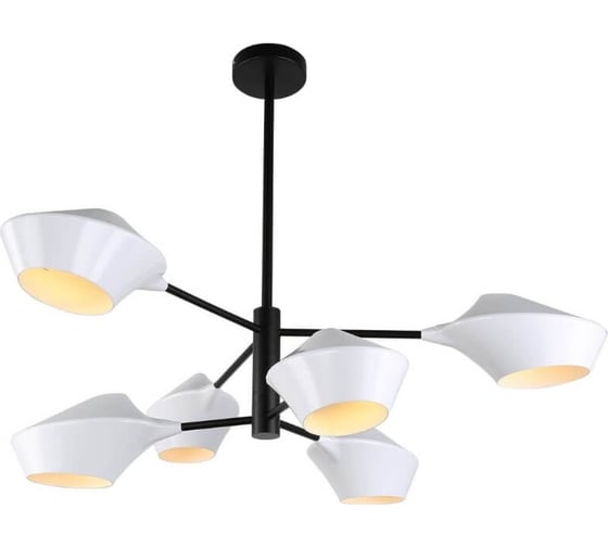 Подвесной светильник Lumina Deco Romina LDP 6037-6 WT+BK 1