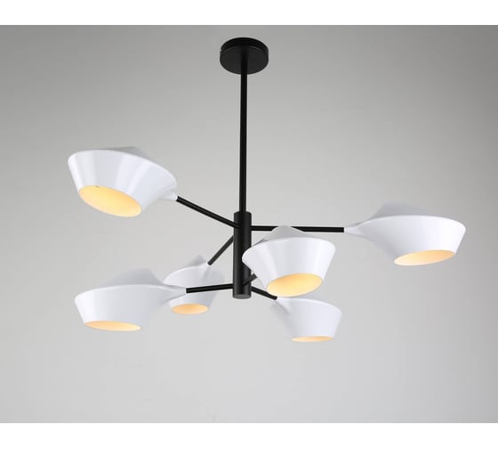Подвесной светильник Lumina Deco Romina LDP 6037-6 WT+BK