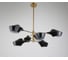 Подвесной светильник Lumina Deco Romina LDP 6037-6 BK+GD 2