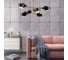 Подвесной светильник Lumina Deco Romina LDP 6037-6 BK+GD 4