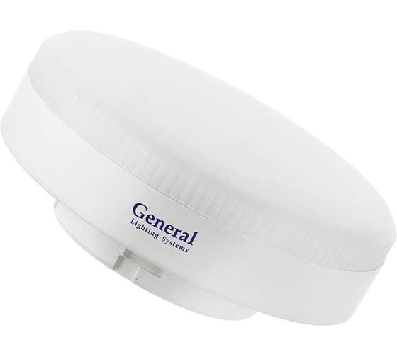 Светодиодная лампа General Lighting Systems 15Вт, 800 Лм, 6500К - холодный белый, цоколь GX53, 230В, упаковка 4 штуки 662230