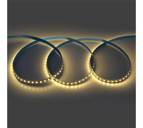 Светодиодная лента General Lighting Systems 9,6Вт/м, 120 диодов/м, 24В, 3000К, 840Лм/м, IP20, GLS-2835-120-9.6-24-IP2 501012