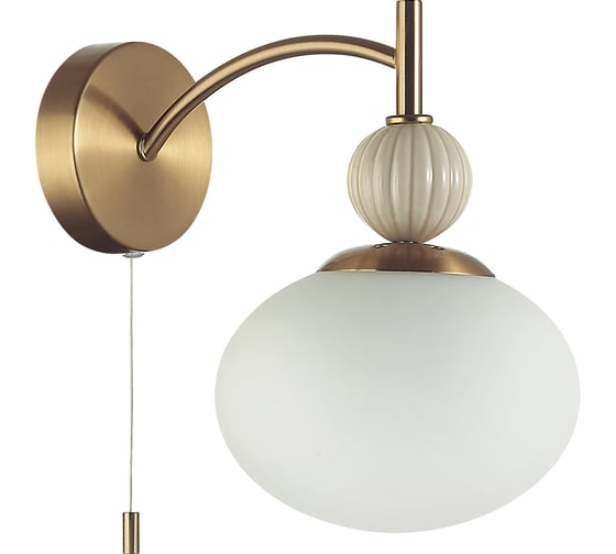 Бра с выключателем LUMION E14 1*40W GLORIYA 8272/1W