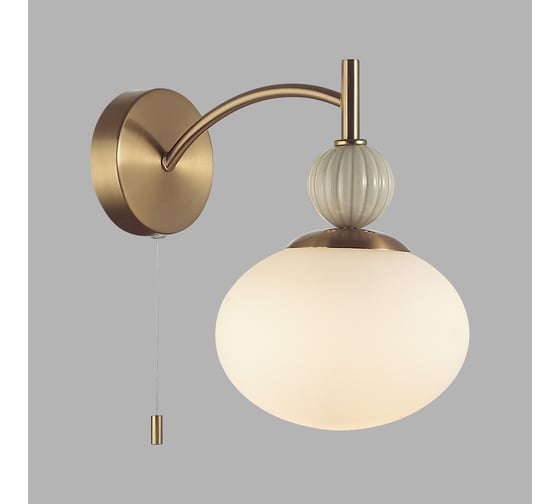 Бра с выключателем LUMION E14 1*40W GLORIYA 8272/1W