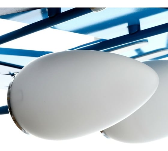 Люстра BayerLux "Штурмовик" 4x40Вт E14+10Вт LED 67,5х60х17 см. 4388168