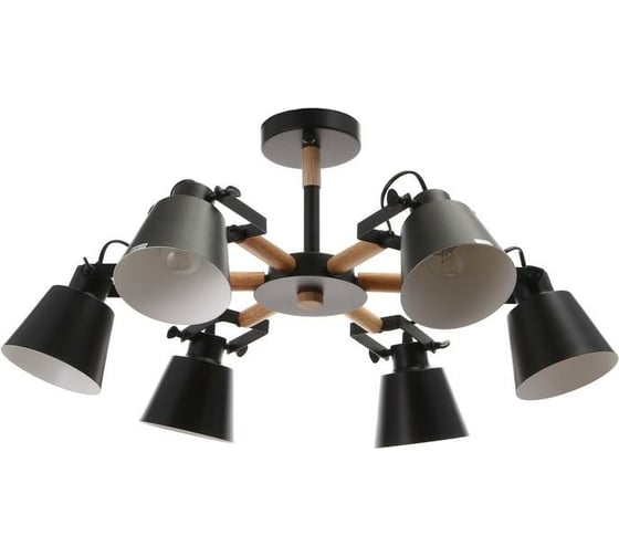 Люстра BayerLux 1056/6BK E27 60Вт черный 76х76х50 см 5202327 1