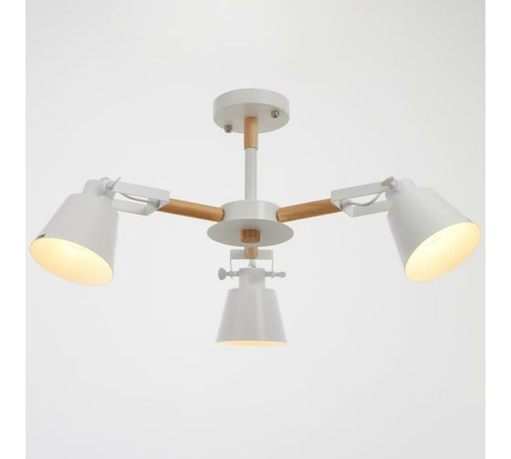 Люстра BayerLux 1054/3WT E27 60Вт белый 60х60х50 см 5202324