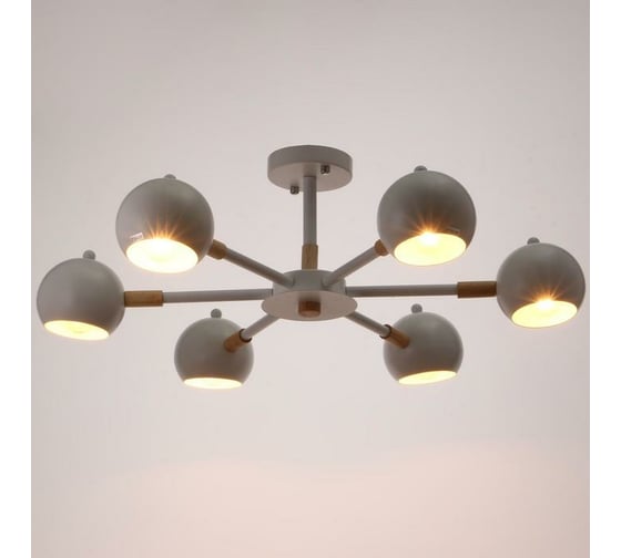 Люстра BayerLux 1063/6WT E27 60Вт белый 75х75х50 см 5202343