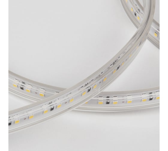 Светодиодная лента Elektrostandard LS015 220V 14.4W 120Led 2835 IP65 6500 холодный белый 50м a053640