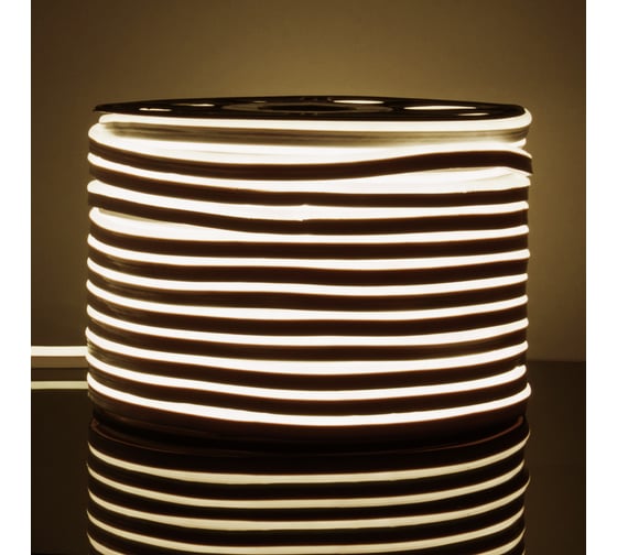 Гибкий неон Elektrostandard LS001 220V 9.6W 120Led 2835 IP67 4200K односторонний дневной белый 50м a052994