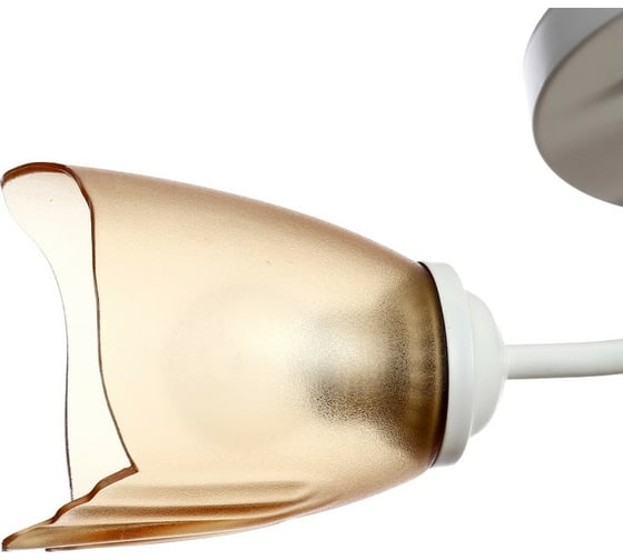 Люстра BayerLux 1341001/2BR E27 15Вт белый-коричневый 4533429