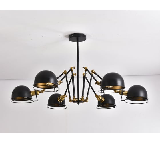 Подвесной светильник Lumina Deco Valmonti LDP D015-6 BK