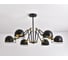 Подвесной светильник Lumina Deco Valmonti LDP D015-6 BK 2