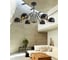 Подвесной светильник Lumina Deco Valmonti LDP D015-6 BK 3