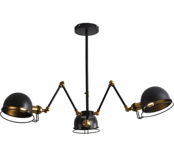Подвесной светильник Lumina Deco Valmonti LDP D015-3 BK 1