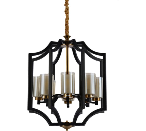 Подвесной светильник Lumina Deco Vigatto LDP 1224-8 BK+MD 1