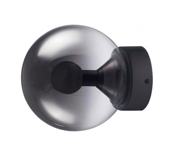 Накладной светодиодный светильник iLEDEX Aura 8615W-1S BK-SM