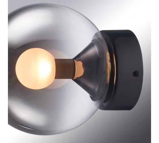 Накладной светодиодный светильник iLEDEX Aura 8615W-1S BK-SM