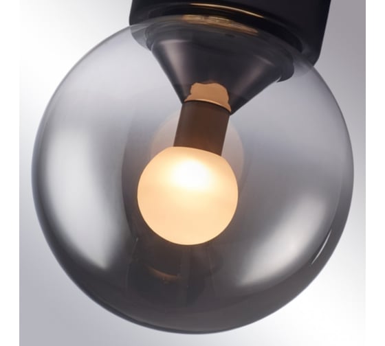 Накладной светодиодный светильник iLEDEX Aura 8615W-1S BK-SM