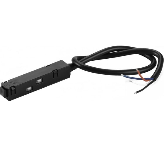 Ввод питания для магнитного шинопровода iLEDEX VISION48/22 POWER INN 4822-L2000-BK 1