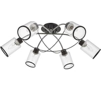 Люстра BayerLux 5451/6 6х60Вт Е27 кофе/хром GBV-0067 6924604