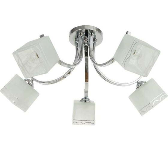 Люстра BayerLux 5341/5 5х60Вт Е27 хром GBV-0065 6924602