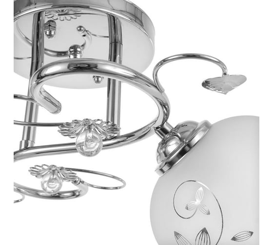 Люстра BayerLux 6421/2 2х60Вт Е27 хром GBV-0026 6924569
