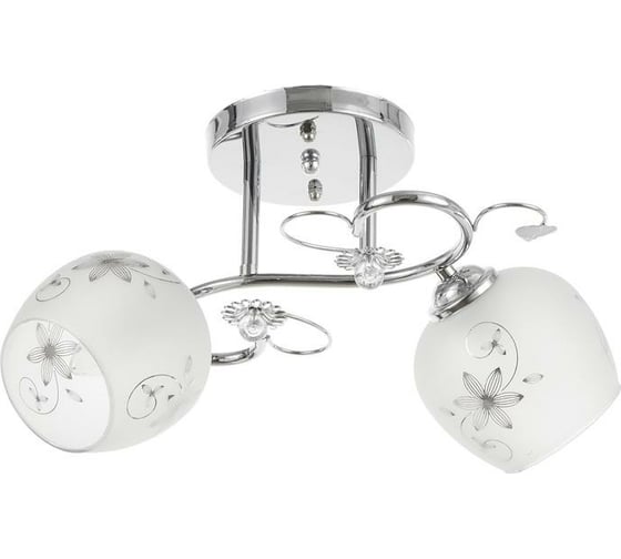 Люстра BayerLux 6421/2 2х60Вт Е27 хром GBV-0026 6924569