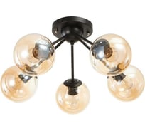 Люстра BayerLux 6591172/5 E27 40Вт черный 54х54х28 см 4691573