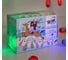 Гирлянда-нить Luazon DCR, 4 м, пружинка фонарик 3 см, IP20, Н.С., LED-20-220V, 8 режимов, мультиколор 2388707 6
