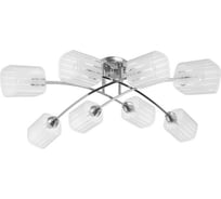 Люстра BayerLux 6591182/8 E27 40Вт хром 90х90х21 см 4691581