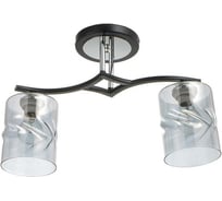 Люстра BayerLux 6591196/2 E27 40Вт черный-хром 46х15х27 см 4691593