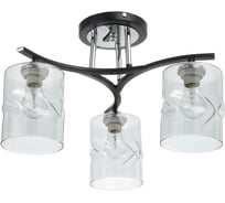 Люстра BayerLux 6591197/3 E27 40Вт черный-хром 47х47х27 см 4691594
