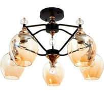 Люстра BayerLux 670808/5 E27 40Вт черный-золото 61х61х39 см 4622226