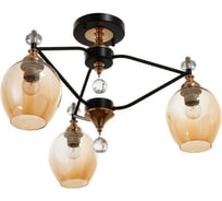 Люстра BayerLux 670809/3 E27 40Вт черный-золото 55х55х40 см 4622227