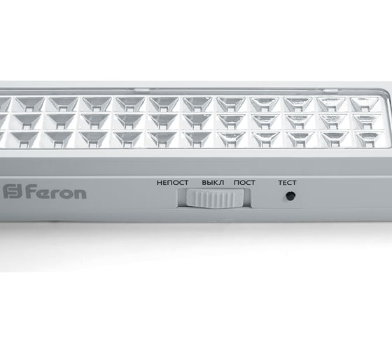 Аварийный светильник FERON 60 LED AC/DC, белый, EM112 41534