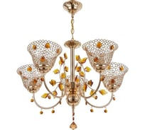 Люстра BayerLux 67111/5/5 5х60Вт Е27 золото GBV-0111 6924665