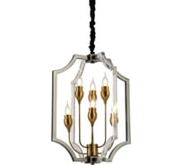 Подвесная люстра Lumina Deco Modesco LDP 8014-3+3 BK+AK