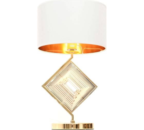 Настольная лампа Lumina Deco Fabi LDT 5529 F.GD+WT