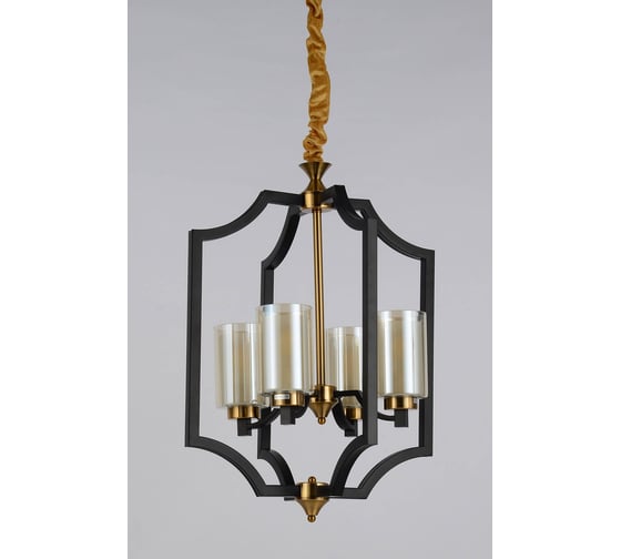 Подвесной светильник Lumina Deco Vigatto LDP 1224-4 BK+MD