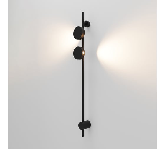 Cветильник настенный светодиодный Elektrostandard Illume 3000K 40154/LED черный a070992