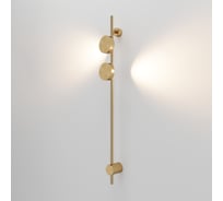 Светильник настенный светодиодный Elektrostandard Illume 3000K 40154/LED латунь a070998