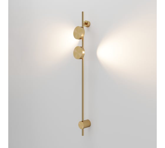 Светильник настенный светодиодный Elektrostandard Illume 3000K 40154/LED латунь a070998