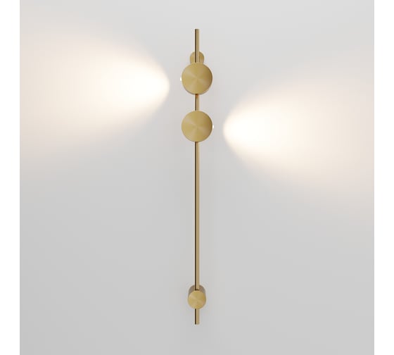 Светильник настенный светодиодный Elektrostandard Illume 3000K 40154/LED латунь a070998