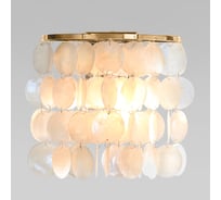 Бра Eurosvet с перламутром Sandra 60084/2 латунь/перламутр a071169
