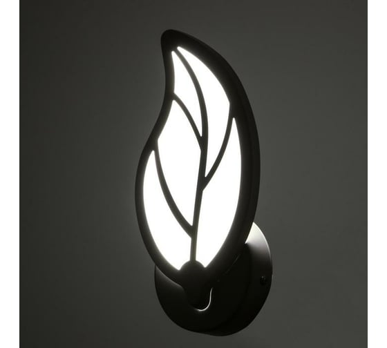 Бра BayerLux "Листок" 1х20Вт LED 3000К 26,5х11,5х7,5 см 3841026
