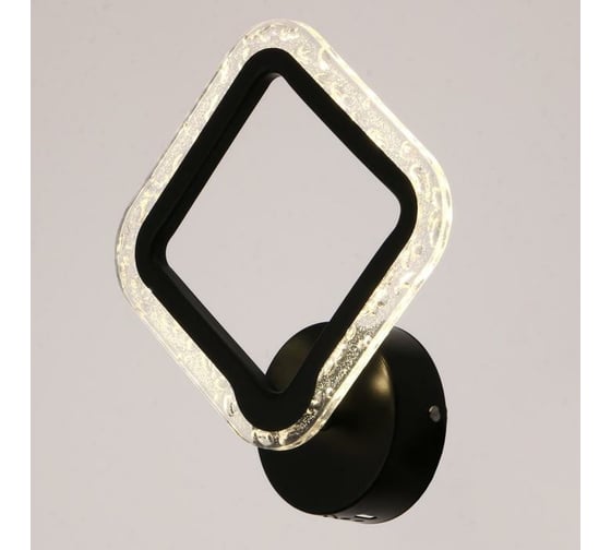 Бра BayerLux 10018/1BK LED 18Вт 4000К черный 22х25 см 5177719