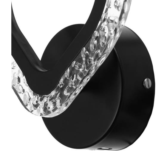 Бра BayerLux 10021/1BK LED 14Вт 4000К черный 17х24 см 5177741